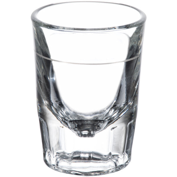 Libbey | Fluted Whiskey Glass | 5126 | Set of 12 Pieces | 59 ml |Transparent