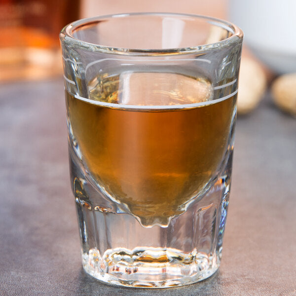 Libbey | Fluted Whiskey Glass | 5126 | Set of 12 Pieces | 59 ml |Transparent