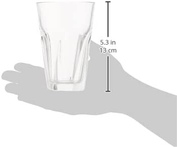 Libbey | Gibraltar Twist Beverage Glass | 354 ml | 15747 | Set of 12 pieces | Translucent