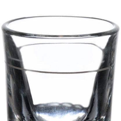 Libbey | Fluted Whiskey Glass | 5126 | Set of 12 Pieces | 59 ml |Transparent